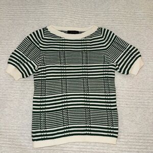 Ann Taylor | Striped Knit Top